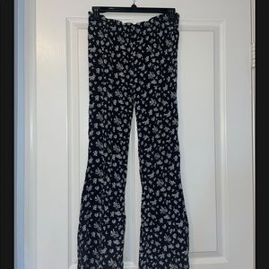 H&M Divided Black Flare Pants